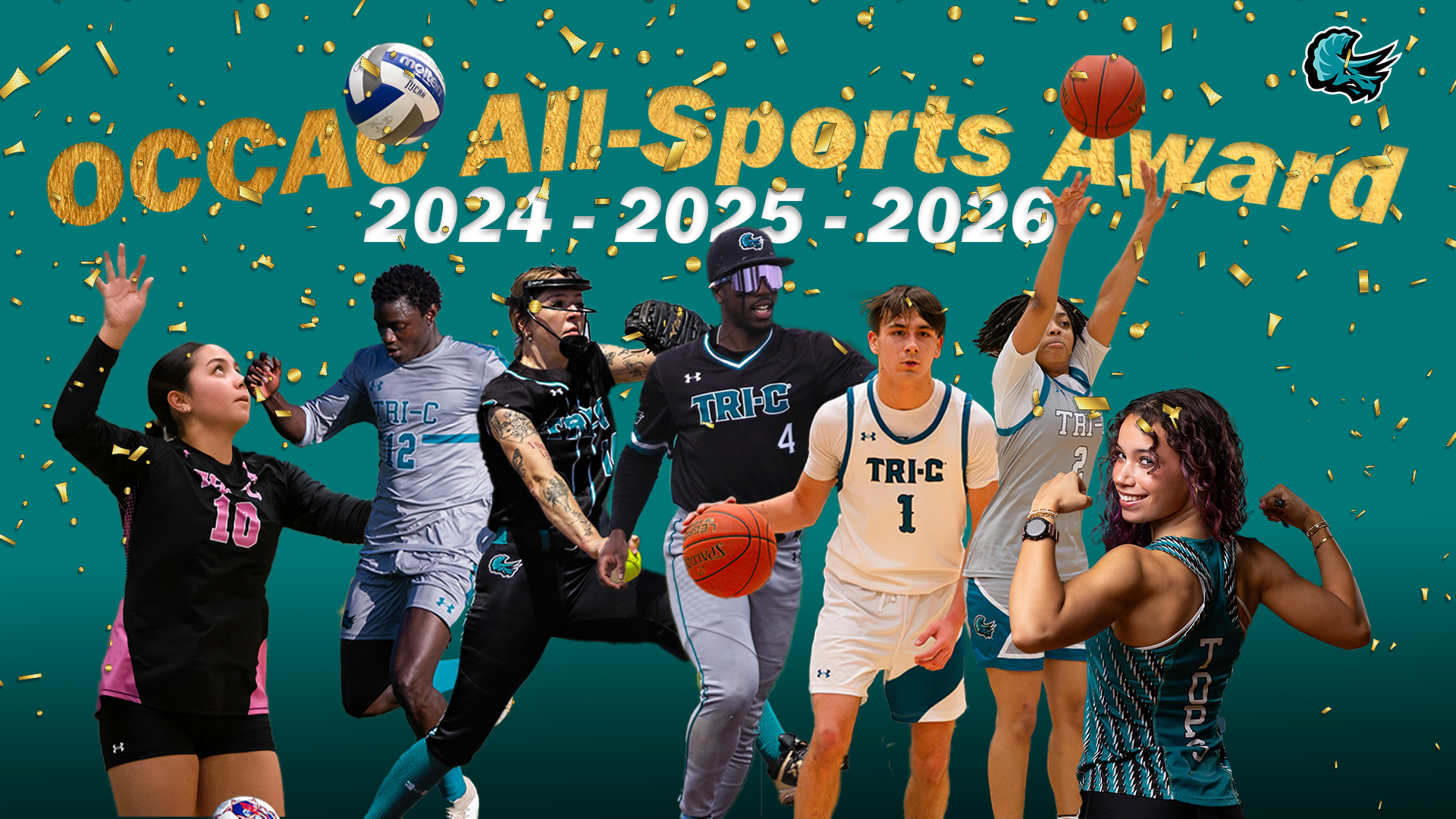 Cuyahoga Community College wins third consecutive OCCAC All-Sports Award