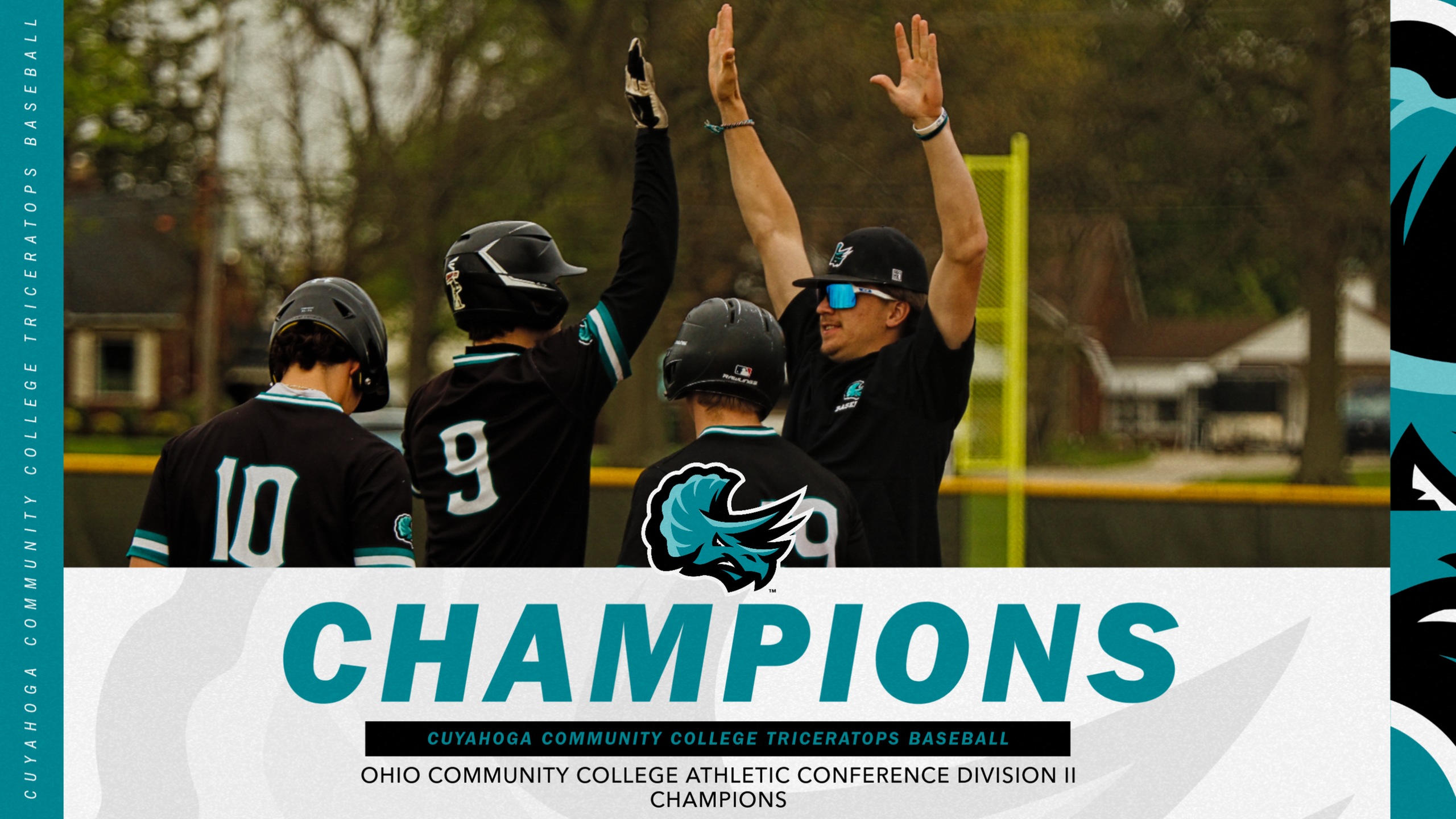 Triceratops baseball claims OCCAC Division II Championship in game one win over Bryant & Stratton