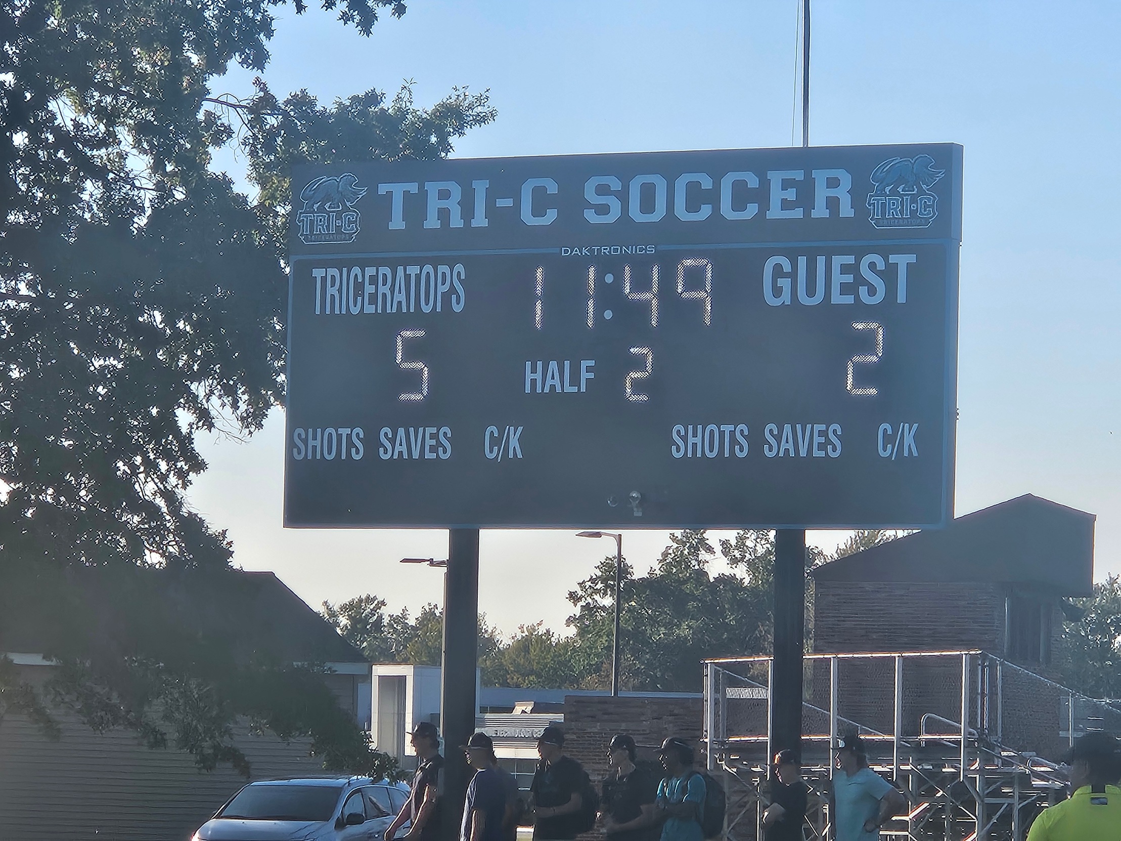Triceratops top Titans for a conference Victory